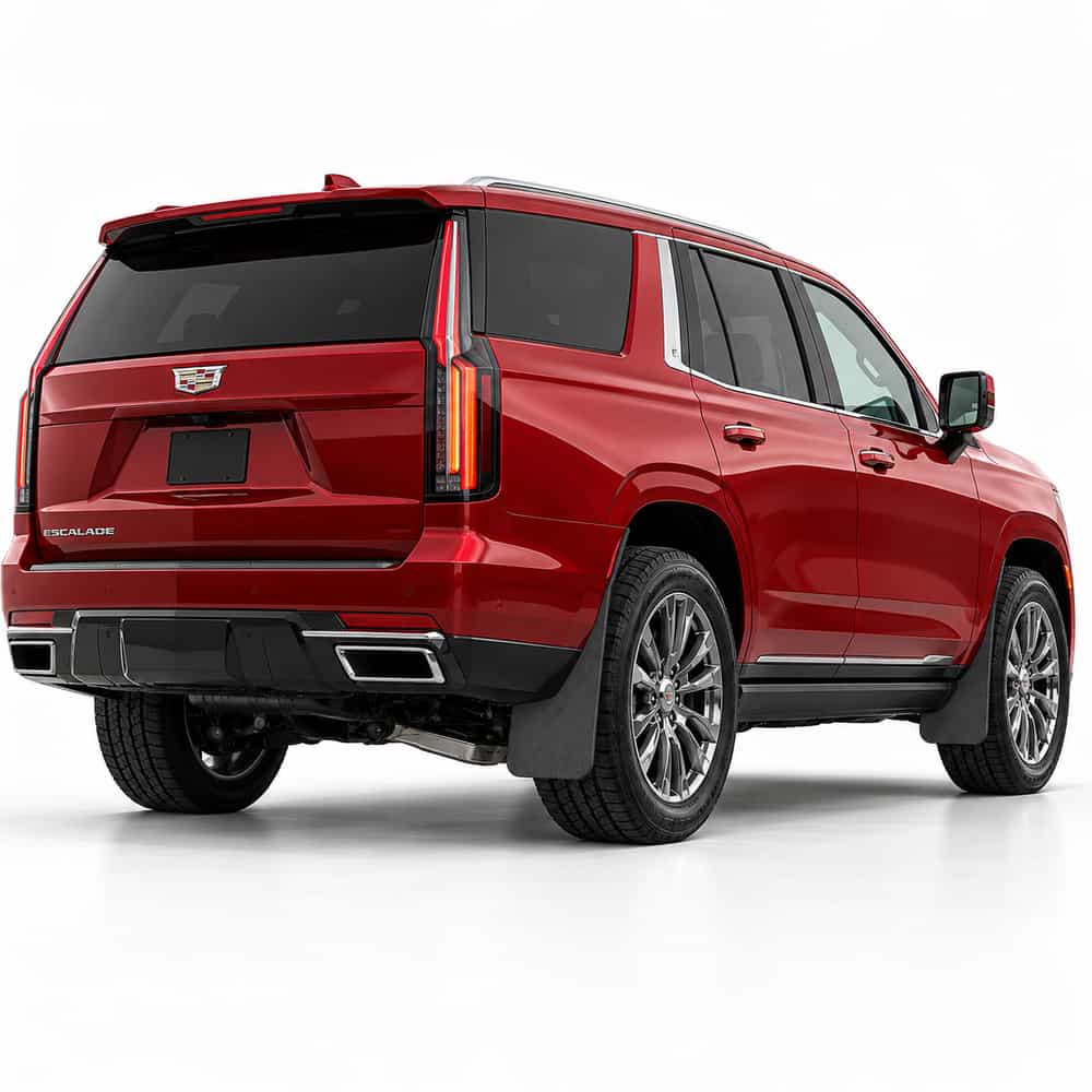 Vicrez Mud Flaps Front and Rear vz102939 | Cadillac Escalade 2021-2026
