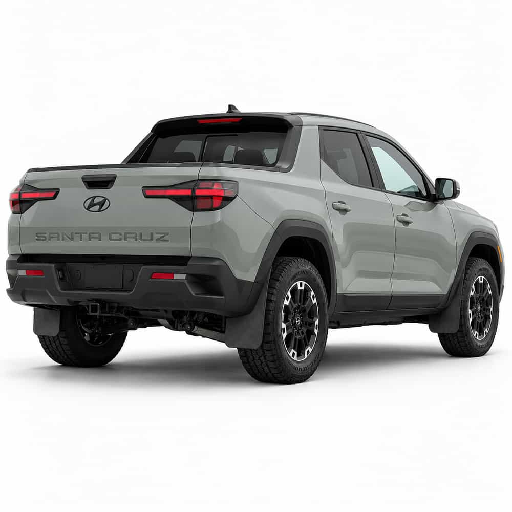 Vicrez Mud Flaps Front and Rear vz103164 | Hyundai Santa Cruz 2022-2026
