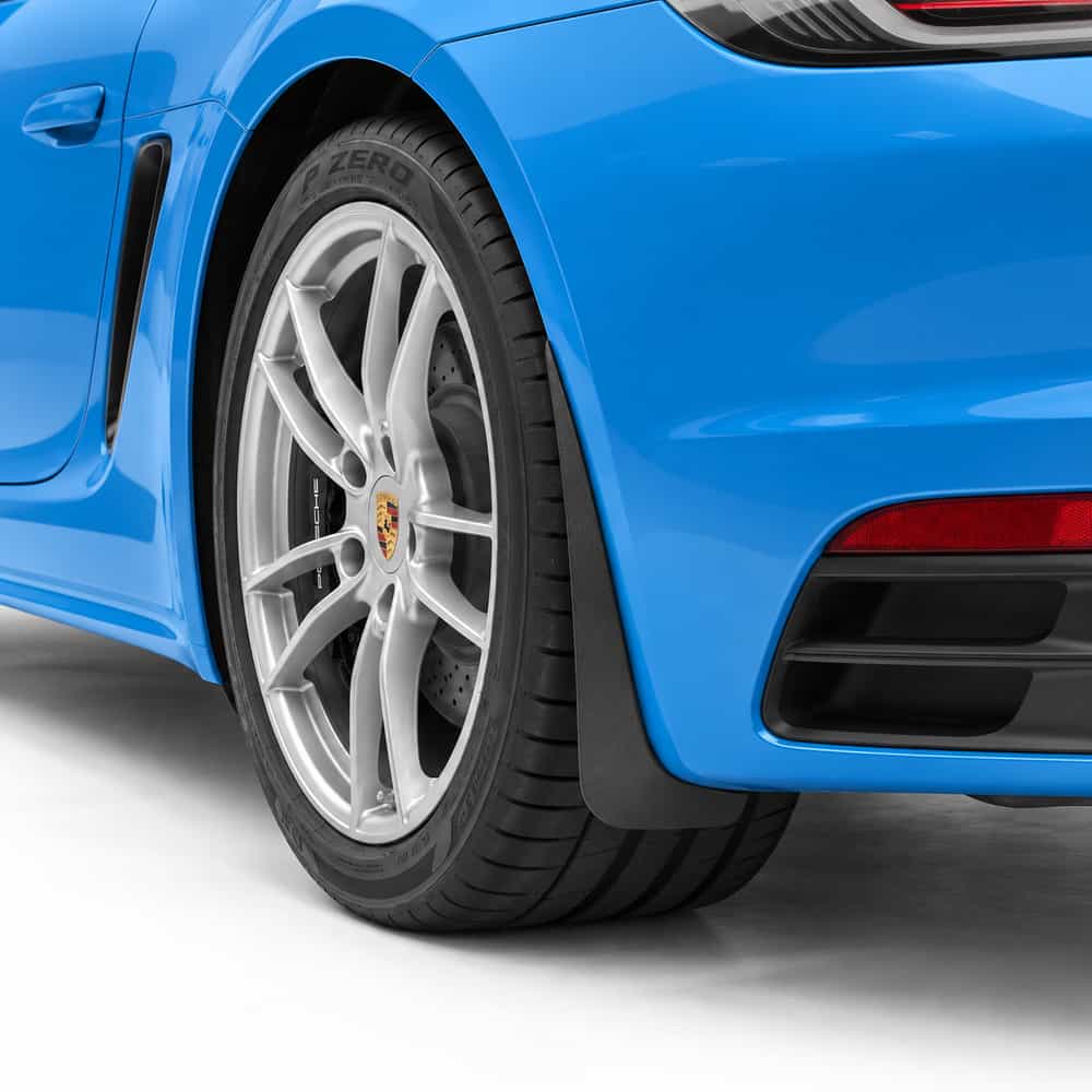 Vicrez Mud Flaps Rear vz103310 | Porsche 718 2017-2025