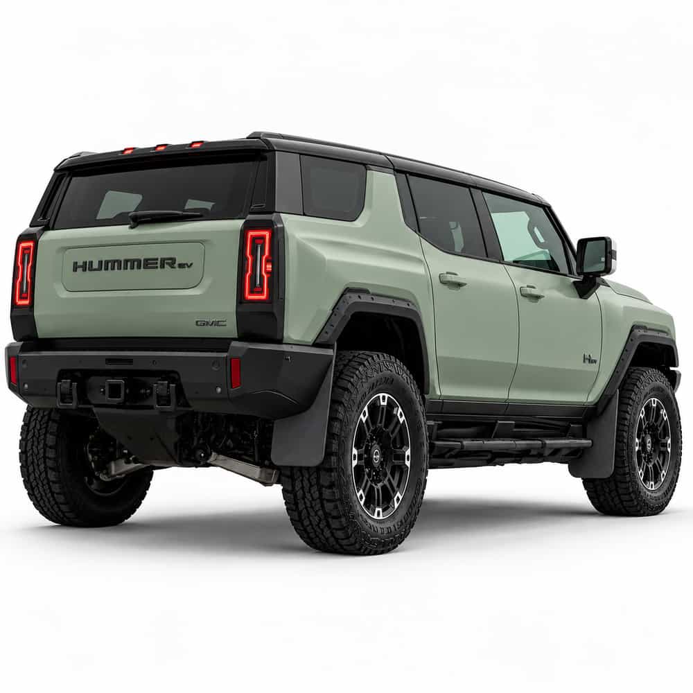 Vicrez Mud Flaps Front and Rear vz103425 | GMC Hummer EV SUV 2024-2026