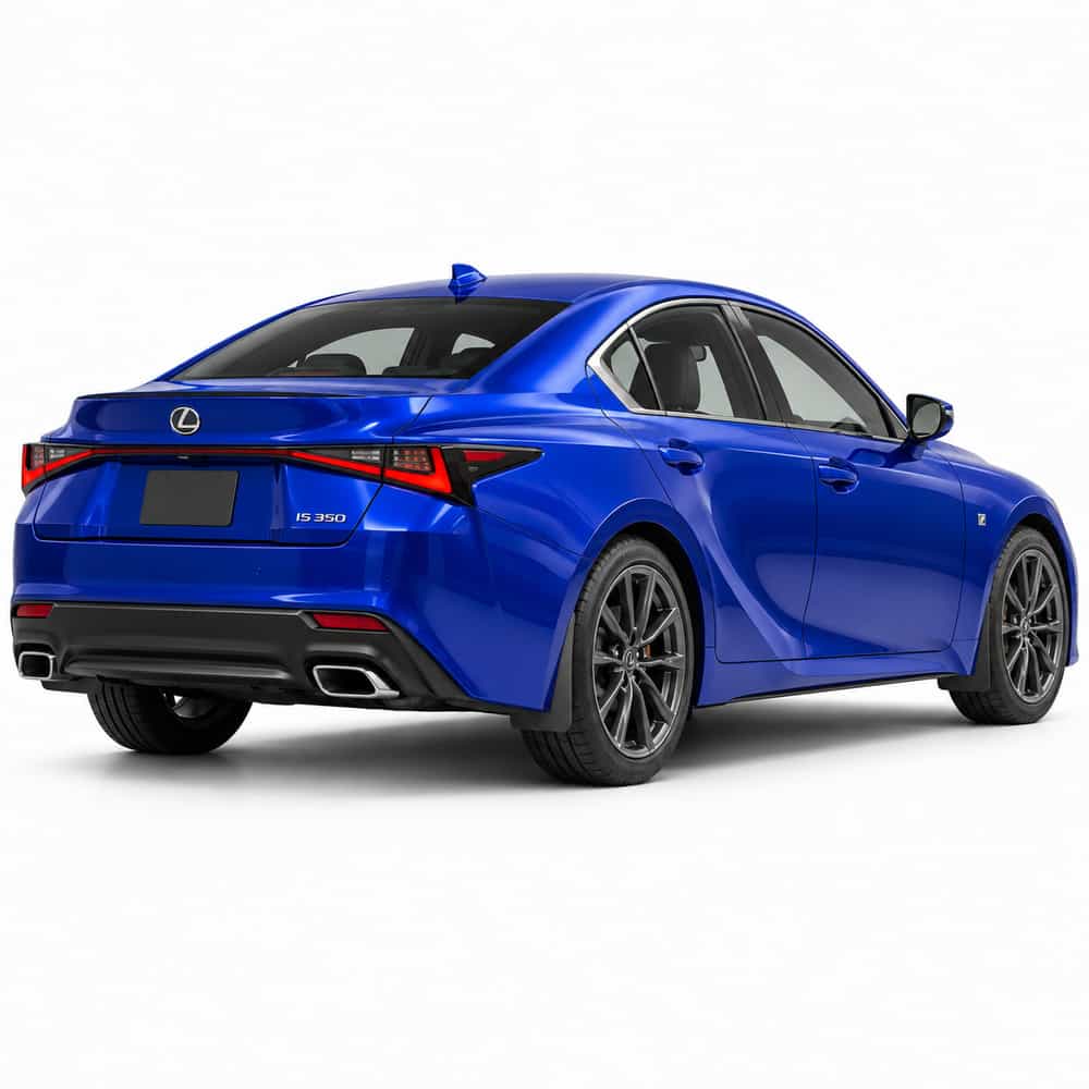Vicrez Mud Flaps Front and Rear vz103455 | Lexus IS 2017-2026