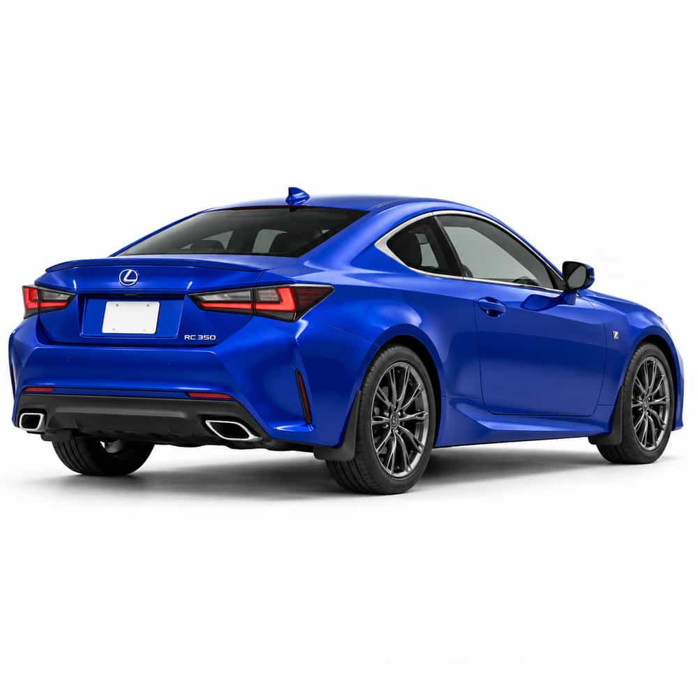 Vicrez Mud Flaps Front and Rear vz103458 | Lexus RC 2020-2024