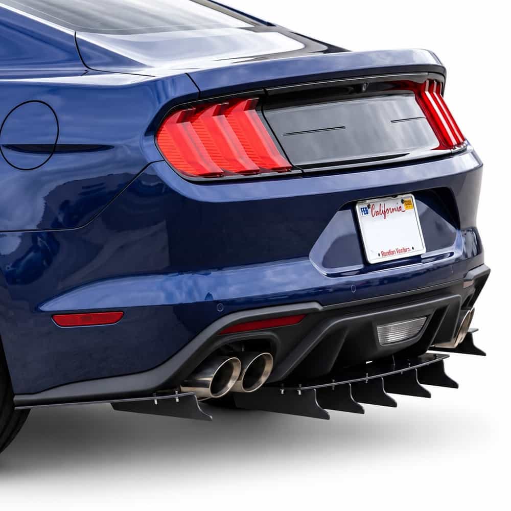 Vicrez Zonari VR5 Rear Diffuser vz103489 | Ford Mustang 2015-2026