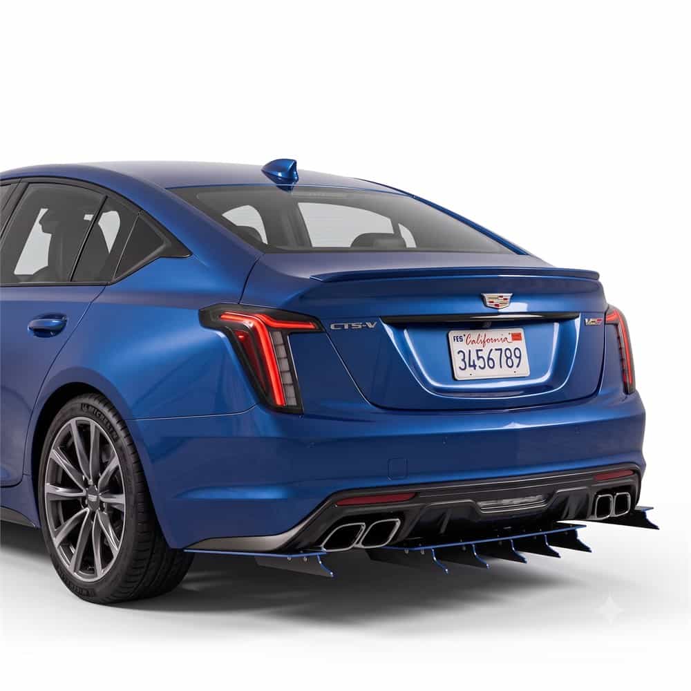 Vicrez Zonari VR5 Rear Diffuser vz103499 | Cadillac CTS-V 2014-2024