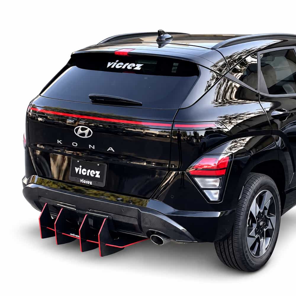 Vicrez Centa VR4 Rear Diffuser vz104035 | Hyundai Kona 2018-2026