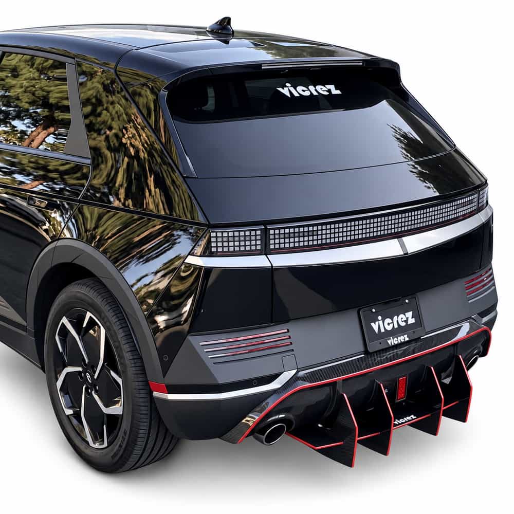 Vicrez Centa VR4 Rear Diffuser vz104051 | Hyundai Ioniq 5 2022-2026