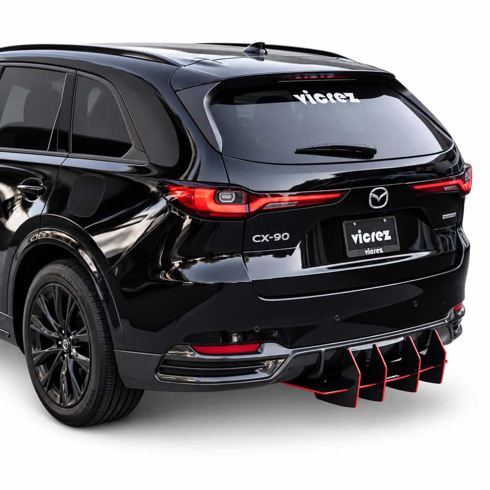 Vicrez Centa VR4 Rear Diffuser vz104167 | Mazda CX-90 2024-2026