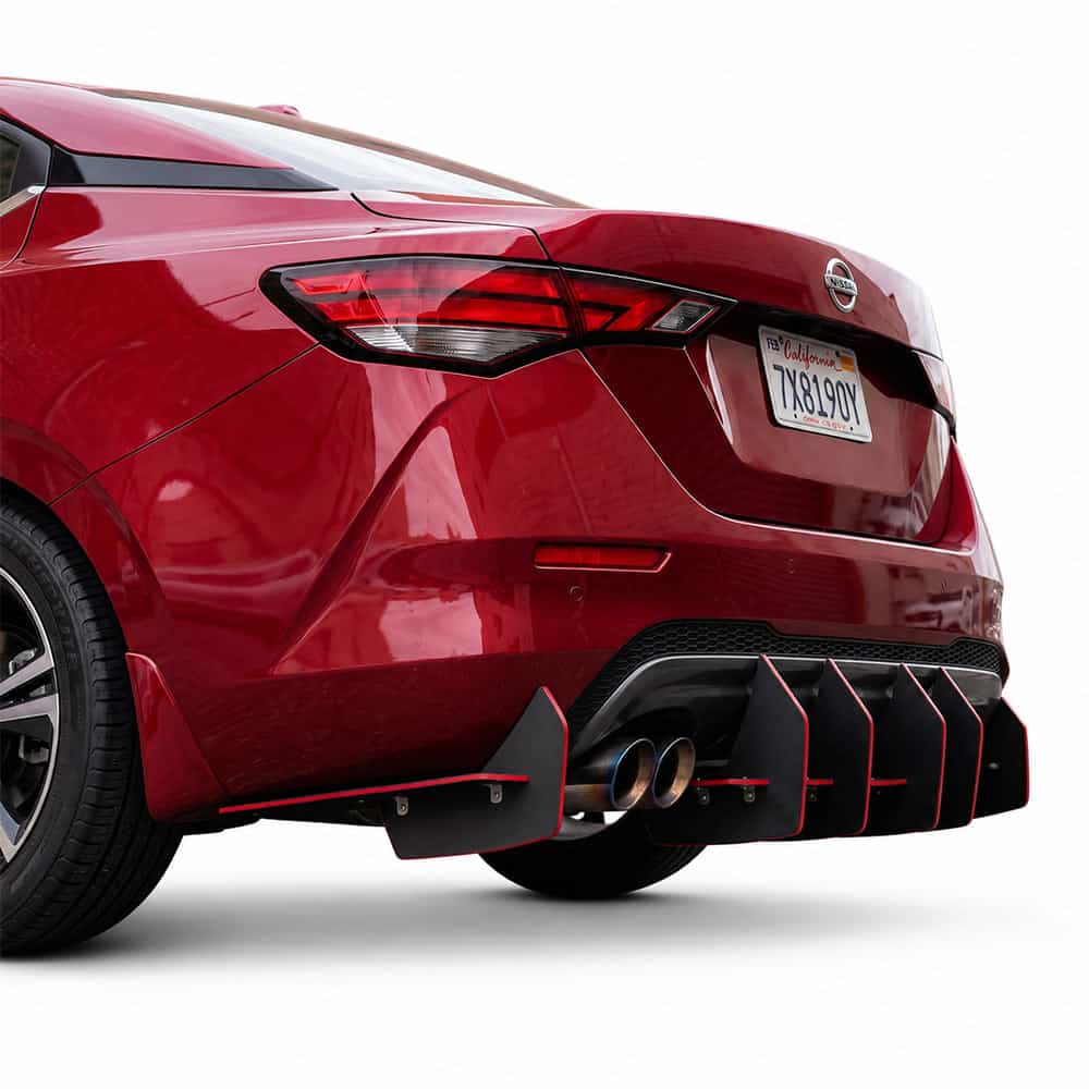 Vicrez Centa VR2 Rear Diffuser vz104207 | Nissan Sentra 2020-2026