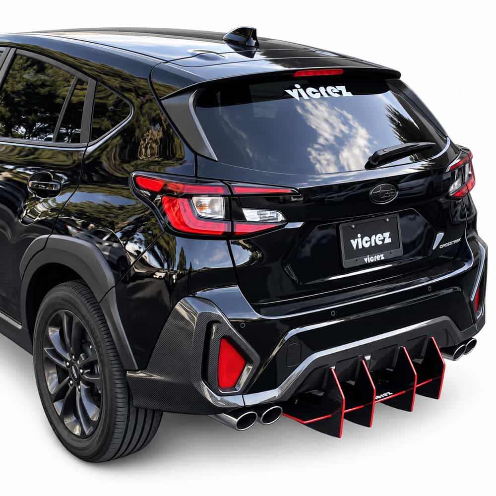 Vicrez Centa VR4 Rear Diffuser vz104247 | Subaru Crosstrek 2018-2026