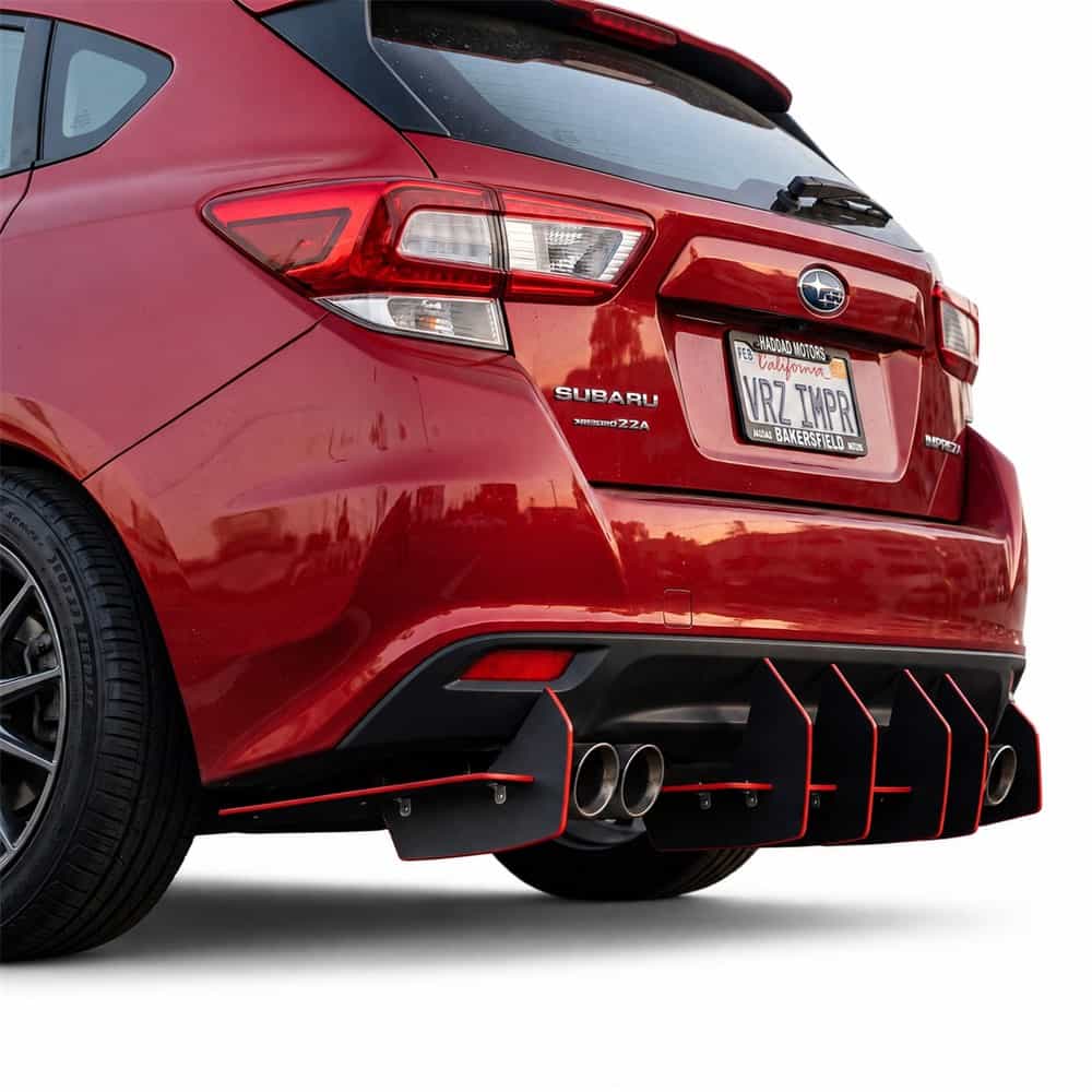 Vicrez Centa VR2 Rear Diffuser vz104263 | Subaru Impreza 2020-2026