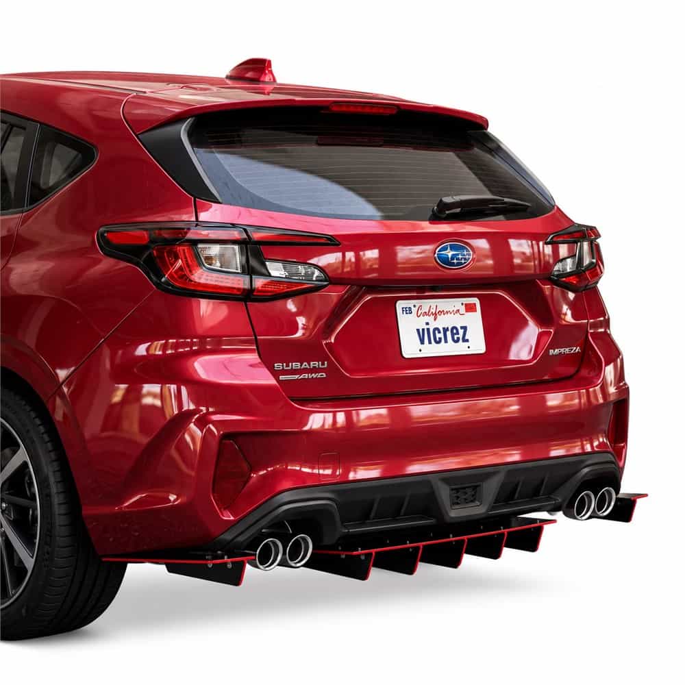 Vicrez Jesky VR5 Rear Diffuser vz104265 | Subaru Impreza 2020-2026