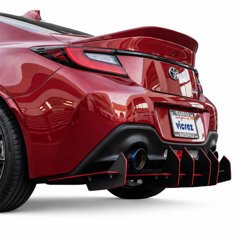 Vicrez Centa VR2 Rear Diffuser vz104337 | Toyota GR86 2017-2026