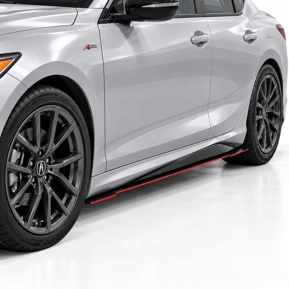 Vicrez V7R Side Skirt Splitters vz104652 | Acura Integra 2023-2026