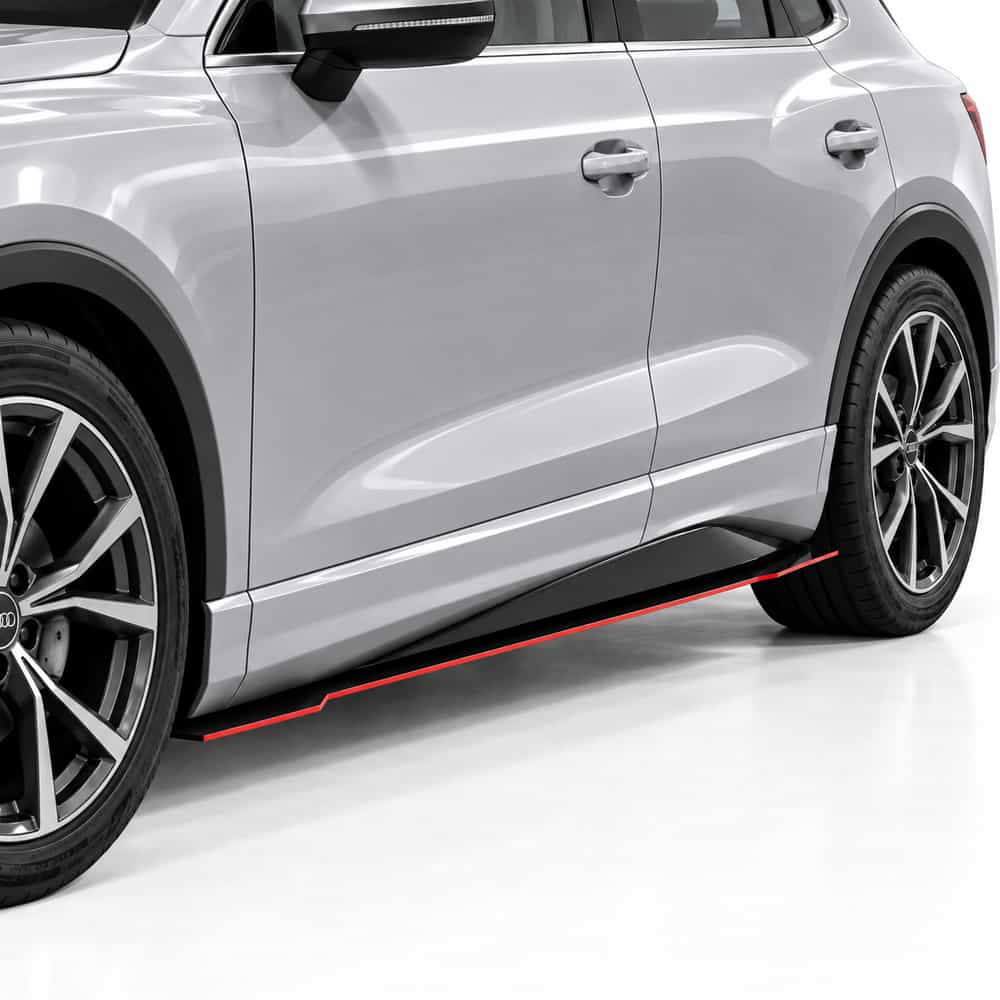 Vicrez V7R Side Skirt Splitters vz104657 | Audi Q3 2019-2026