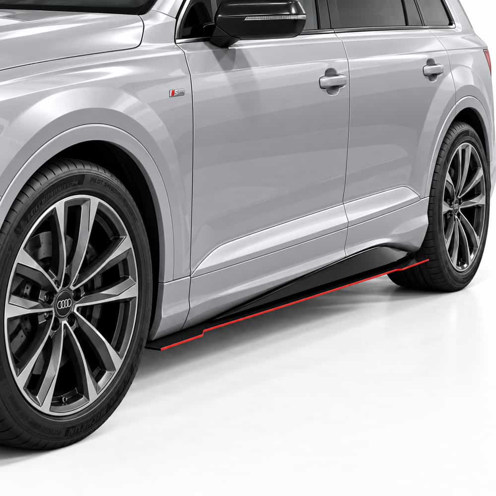 Vicrez V7R Side Skirt Splitters vz104661 | Audi Q7 2020-2026