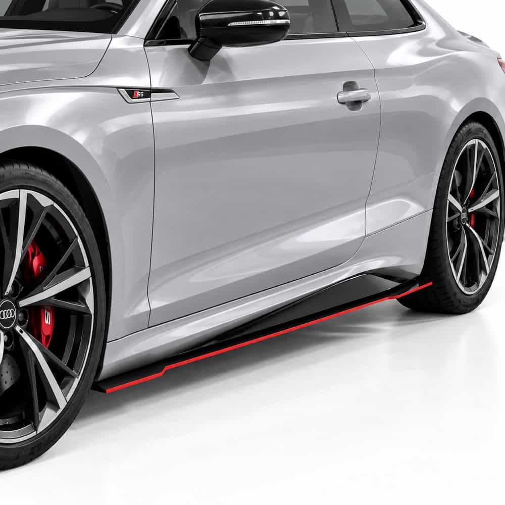 Vicrez V7R Side Skirt Splitters vz104670 | Audi S5 2020-2026