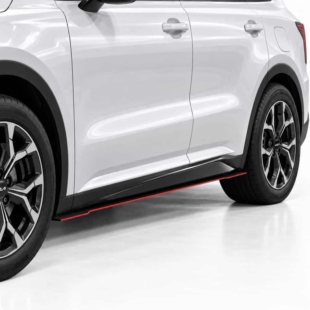 Vicrez V7R Side Skirt Splitters vz104753 | Kia Sorento 2020-2026