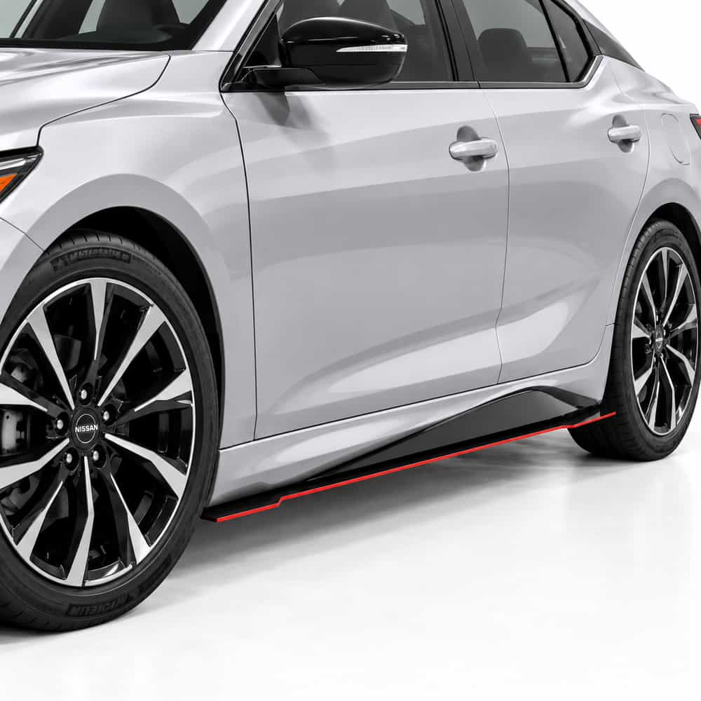 Vicrez V7R Side Skirt Splitters vz104779 | Nissan Sentra 2020-2026
