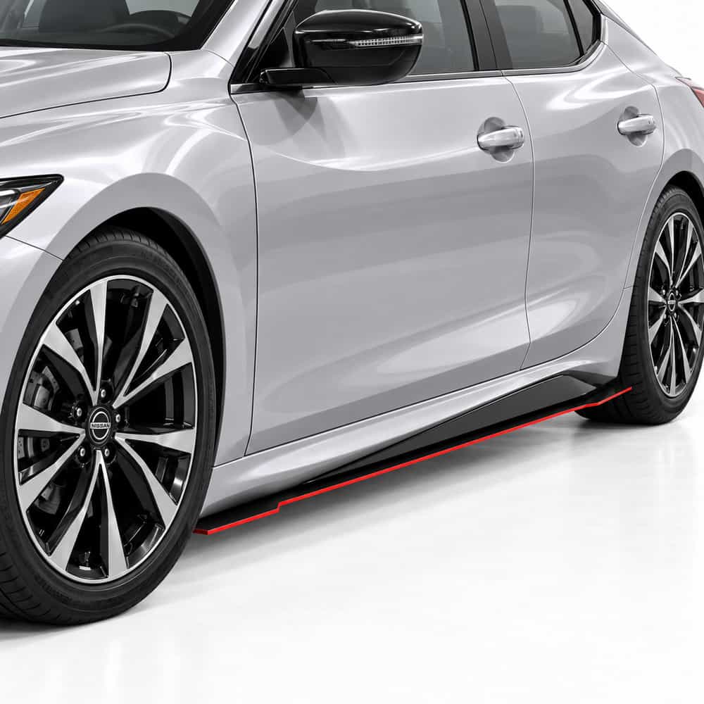 Vicrez V7R Side Skirt Splitters vz104781 | Nissan Maxima 2017-2026