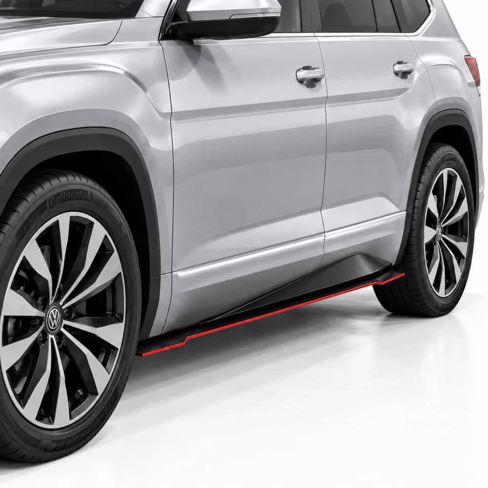 Vicrez V7R Side Skirt Splitters vz104803 | Volkswagen Atlas 2020-2026