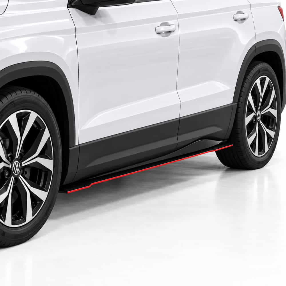 Vicrez V7R Side Skirt Splitters vz104805 | Volkswagen Taos 2022-2026