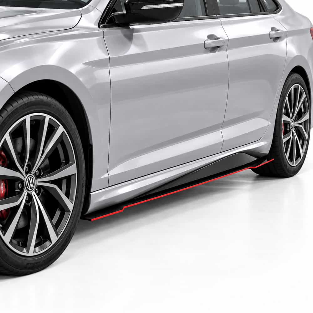 Vicrez V7R Side Skirt Splitters vz104806 | Volkswagen Jetta 2020-2026