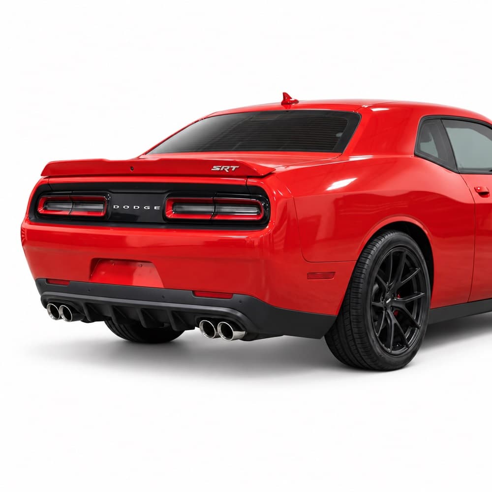 Vicrez BD Style Rear Diffuser vz101996 | Dodge Challenger 2015-2023