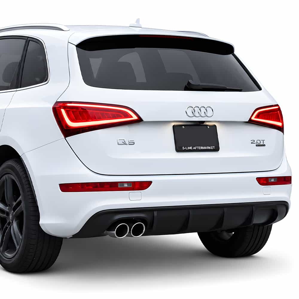 Vicrez SQ5 Rear Diffuser vz105475 | Audi Q5 S-line 2009-2017