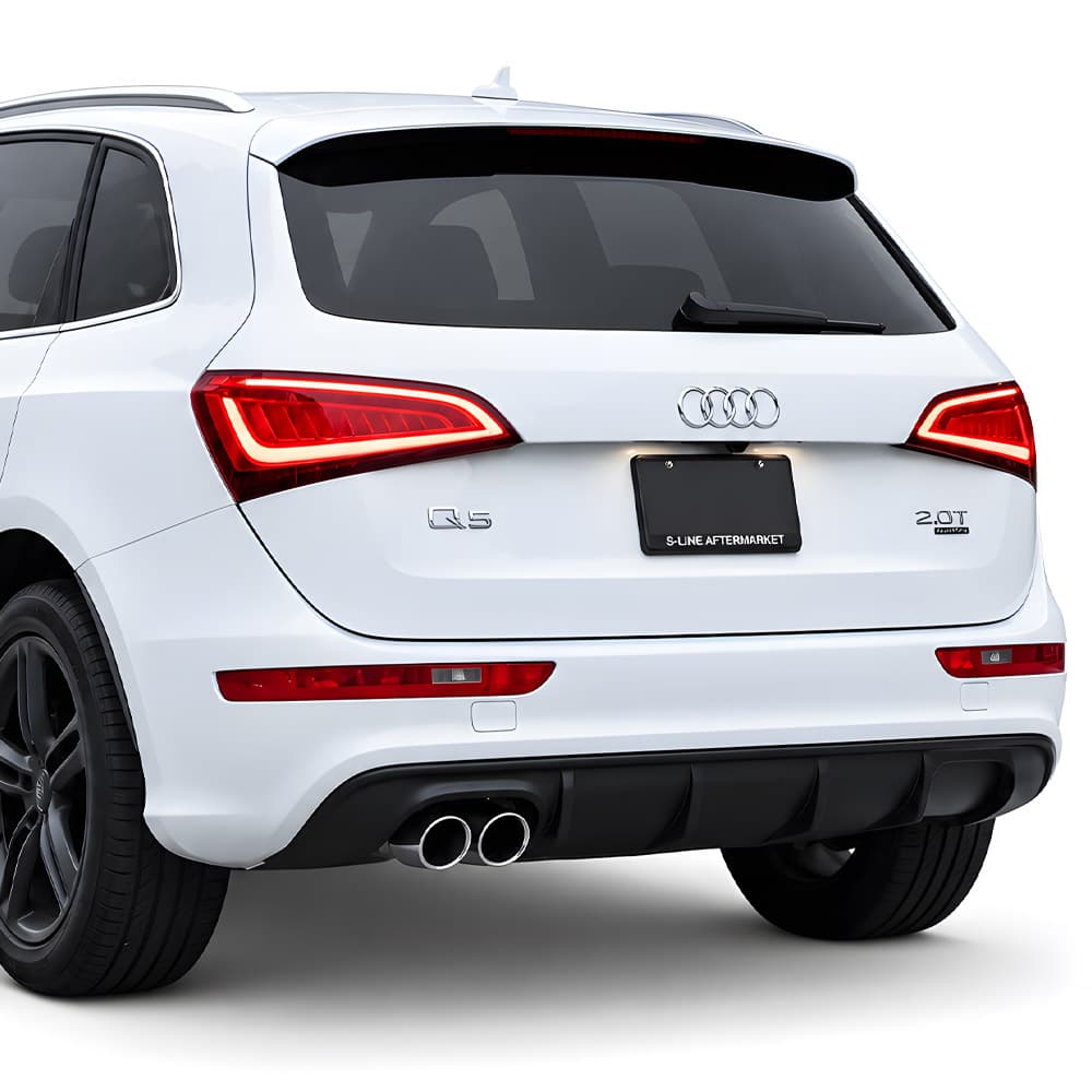 Vicrez SQ5 Rear Diffuser vz105475 | Audi Q5 S-line 2009-2017