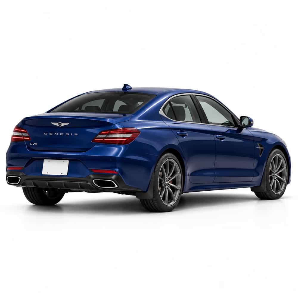 Vicrez Mud Flaps Front and Rear vz111875 | Genesis G70 2022-2026