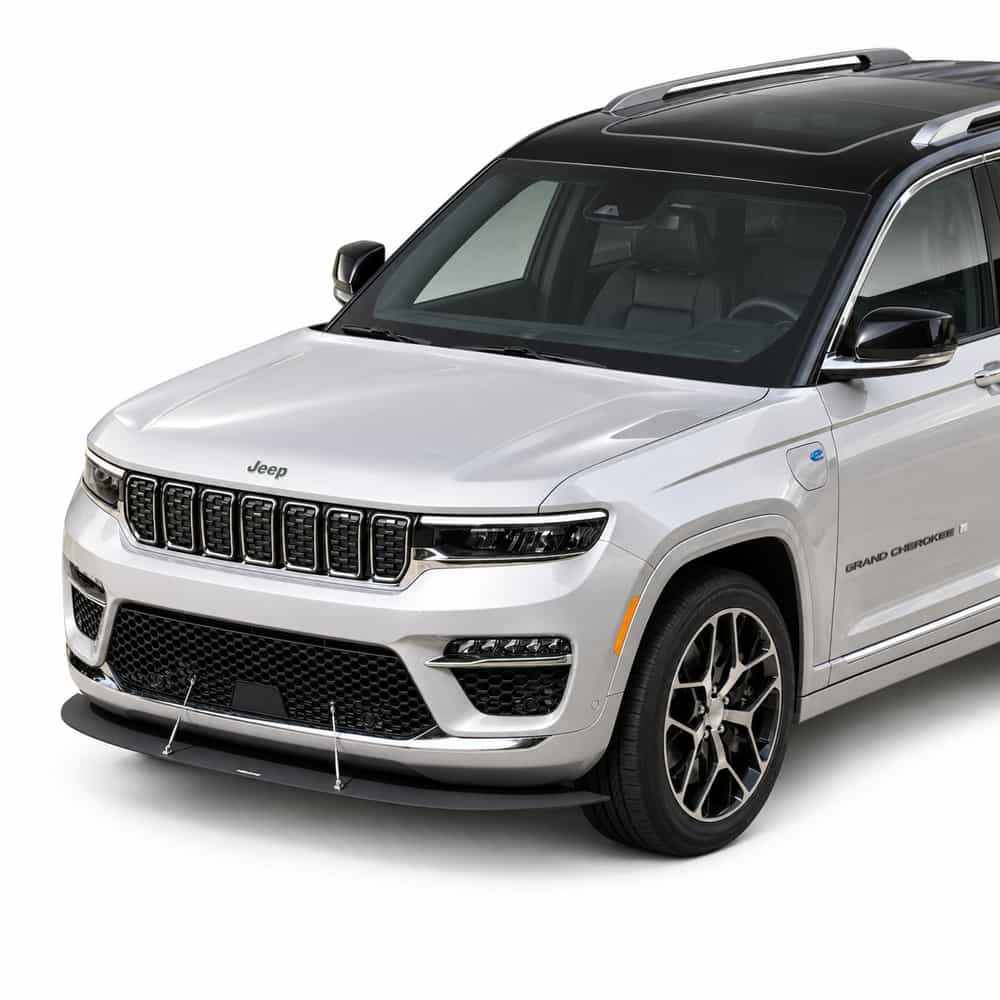Vicrez V8R Front Splitter vz111978 | Jeep Grand Cherokee 2022-2026