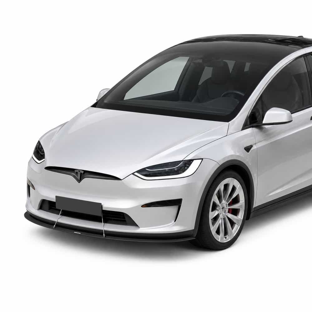 Vicrez V8R Front Splitter vz111982 | Tesla Model X 2017-2020