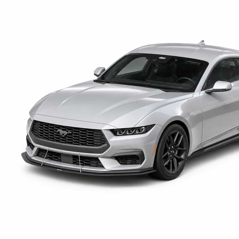 Vicrez V8R Front Splitter vz112038 | Ford Mustang 2024-2026