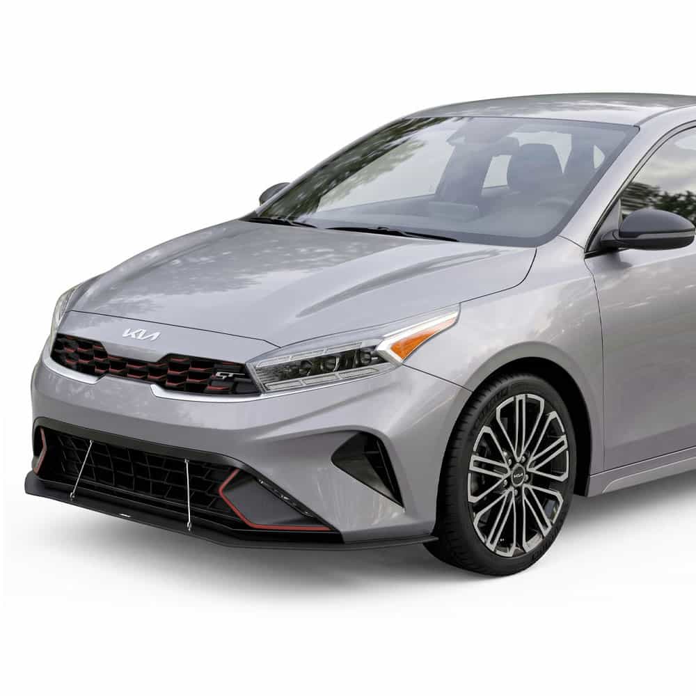 Vicrez V8R Front Splitter vz112099 | Kia Forte 2019-2024