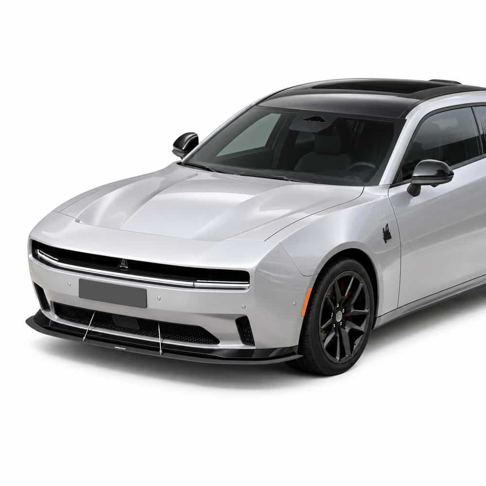 Vicrez V8R Front Splitter vz112193 | Dodge Charger Daytona EV 2024-2026