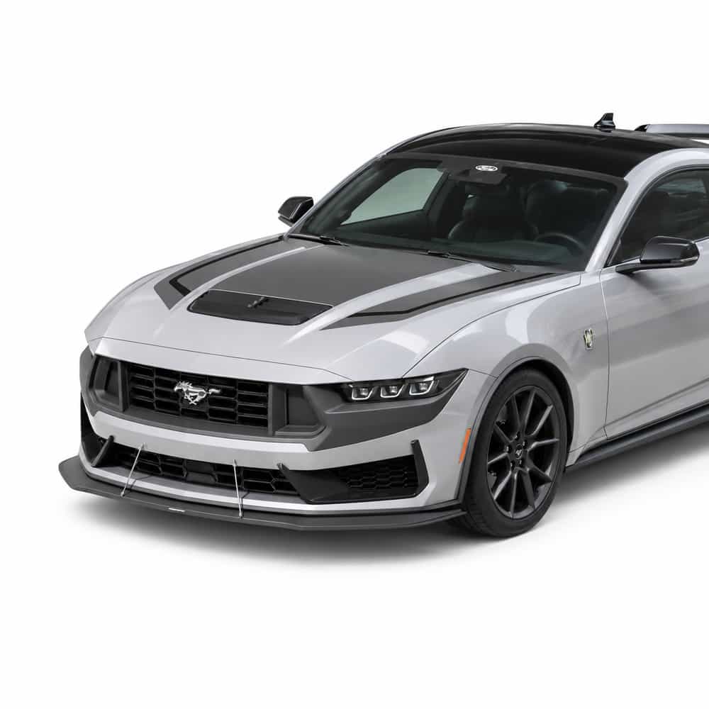 Vicrez V8R Front Splitter vz112199 | Ford Mustang Dark Horse 2024-2026