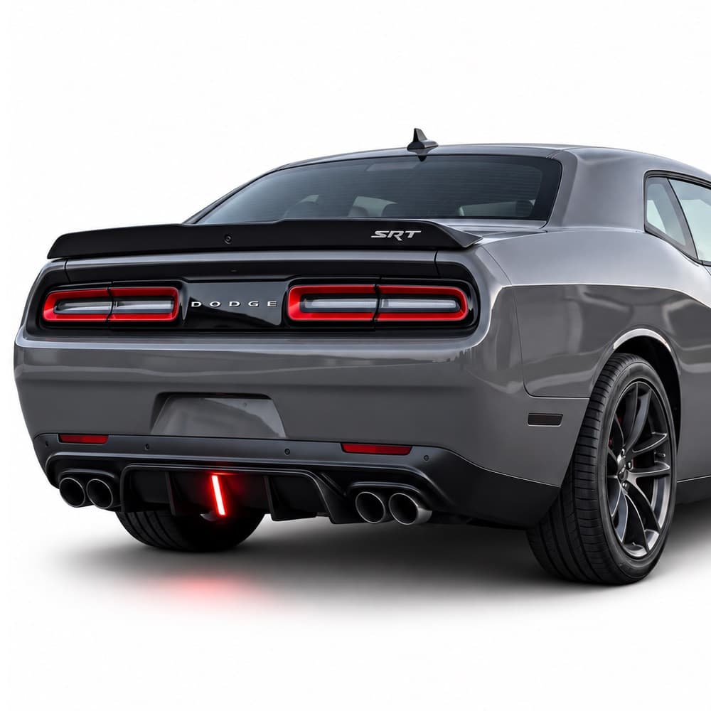 Vicrez Replacement AMPP CS Rear Diffuser vz112259 | Dodge Challenger 2015-2024