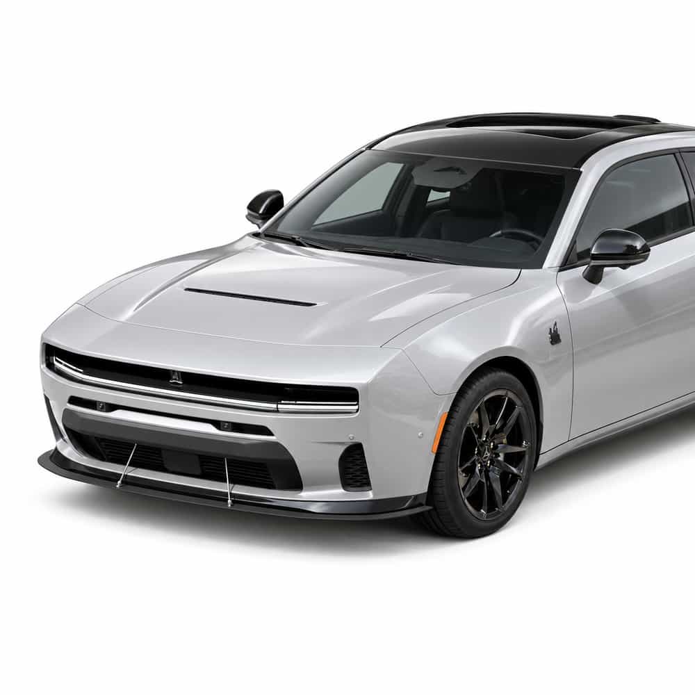 Vicrez V8R Front Splitter vz112470 | Dodge Charger 2026-2027