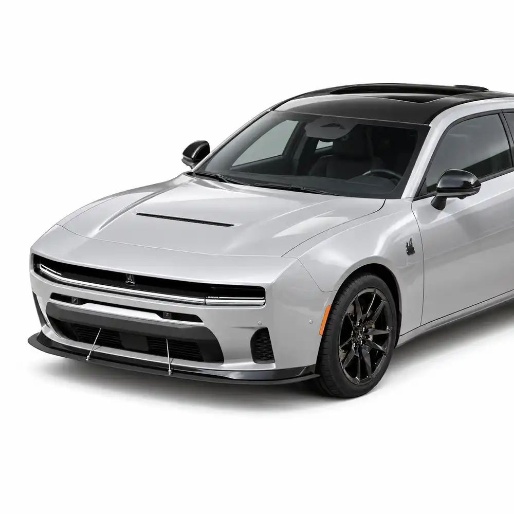 Vicrez V8R Front Splitter vz112470 | Dodge Charger 2026-2027