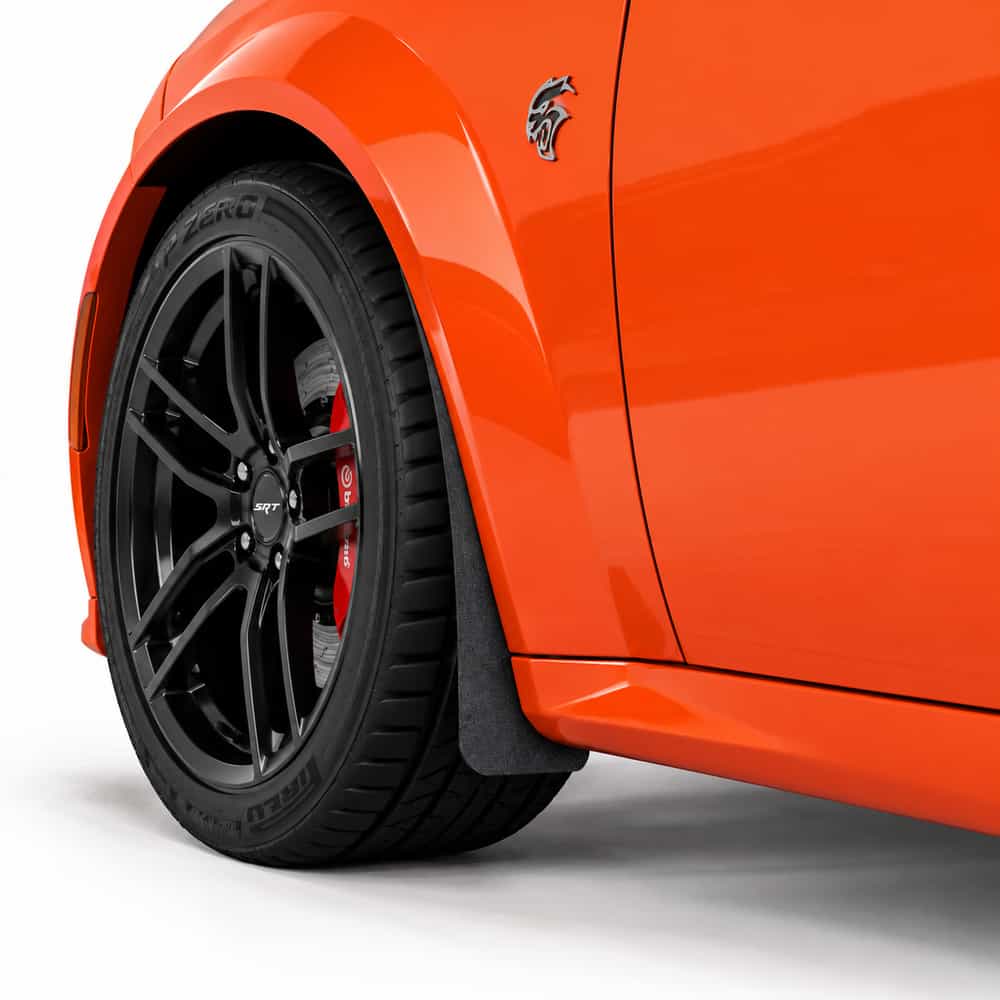 Vicrez Mud Flaps Front vz101096 | Dodge Challenger SRT Hellcat 2015-2023