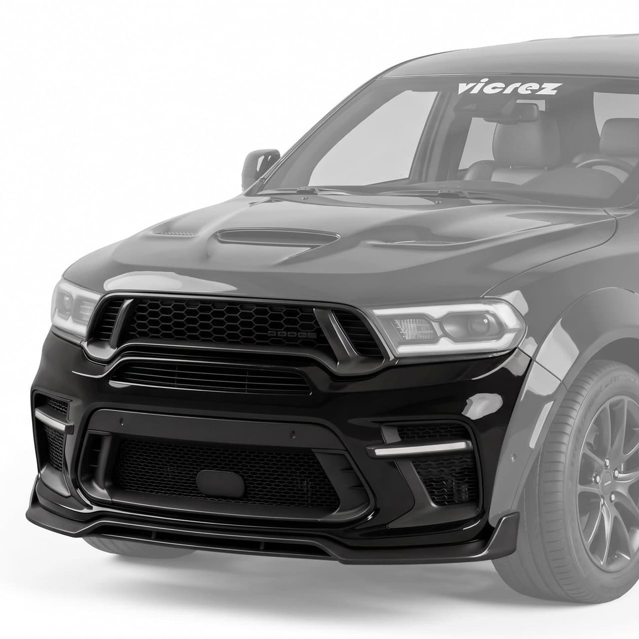 Vicrez Front Bumper Demon Style vz112490 | Dodge Durango 2014-2026