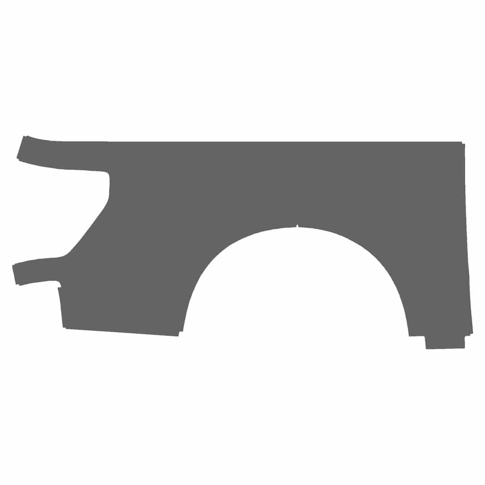 Vicrez Paint Protection PPF Pre-Cut Bed, Passenger, 5.5 Feet vpp150949 for Ford F150 Crew Pickup 2024-2026