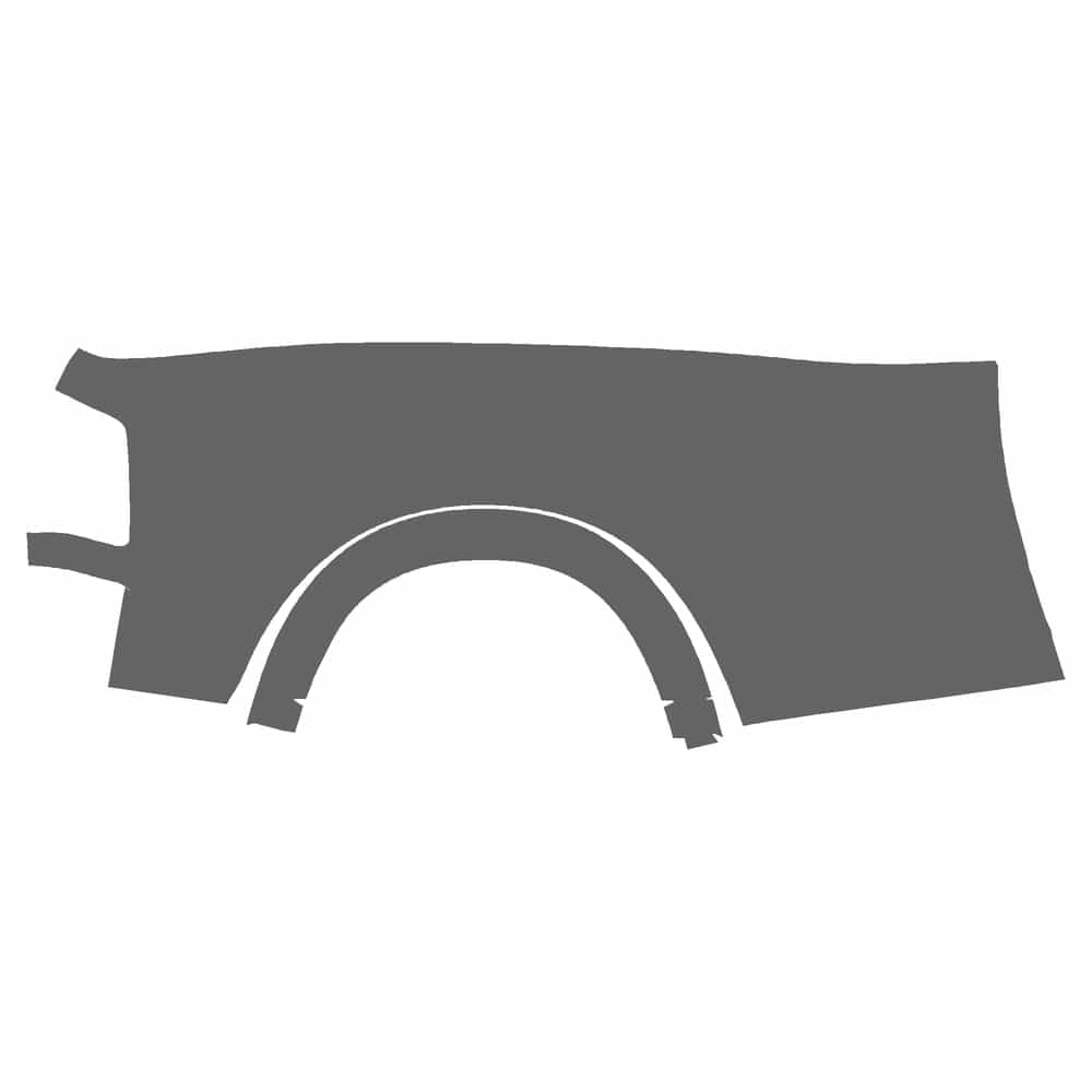Vicrez Paint Protection PPF Pre-Cut Bed, Passenger, 8 Feet Dually vpp224227 for Ram 2500/3500 Crew Pickup 2025-2026