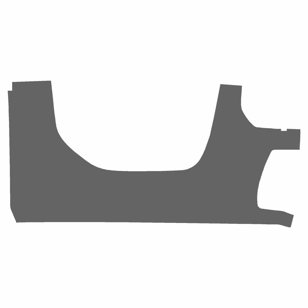 Vicrez Paint Protection PPF Pre-Cut Bed, Passenger vpp162094 for GMC Sierra/Sierra Crew Pickup 2019-2022