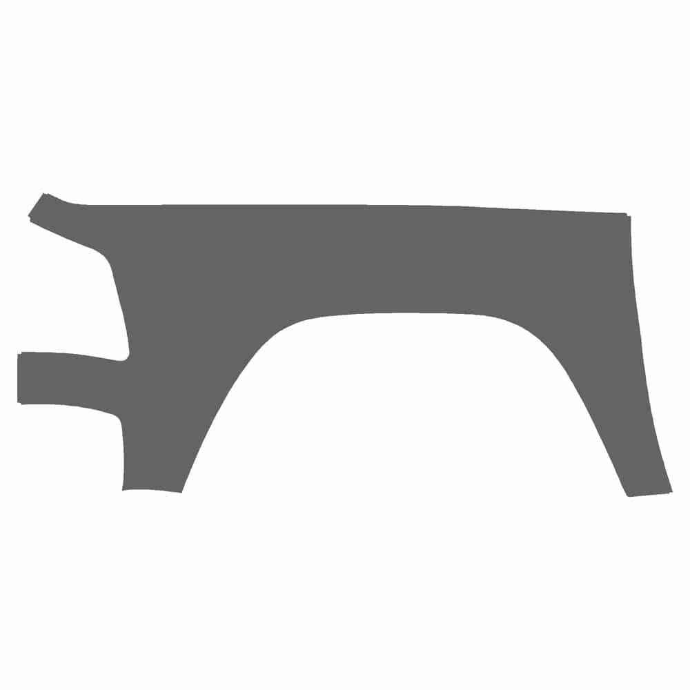 Vicrez Paint Protection PPF Pre-Cut Bed, Passenger vpp223999 for Ram 1500 Crew Pickup 2021-2024