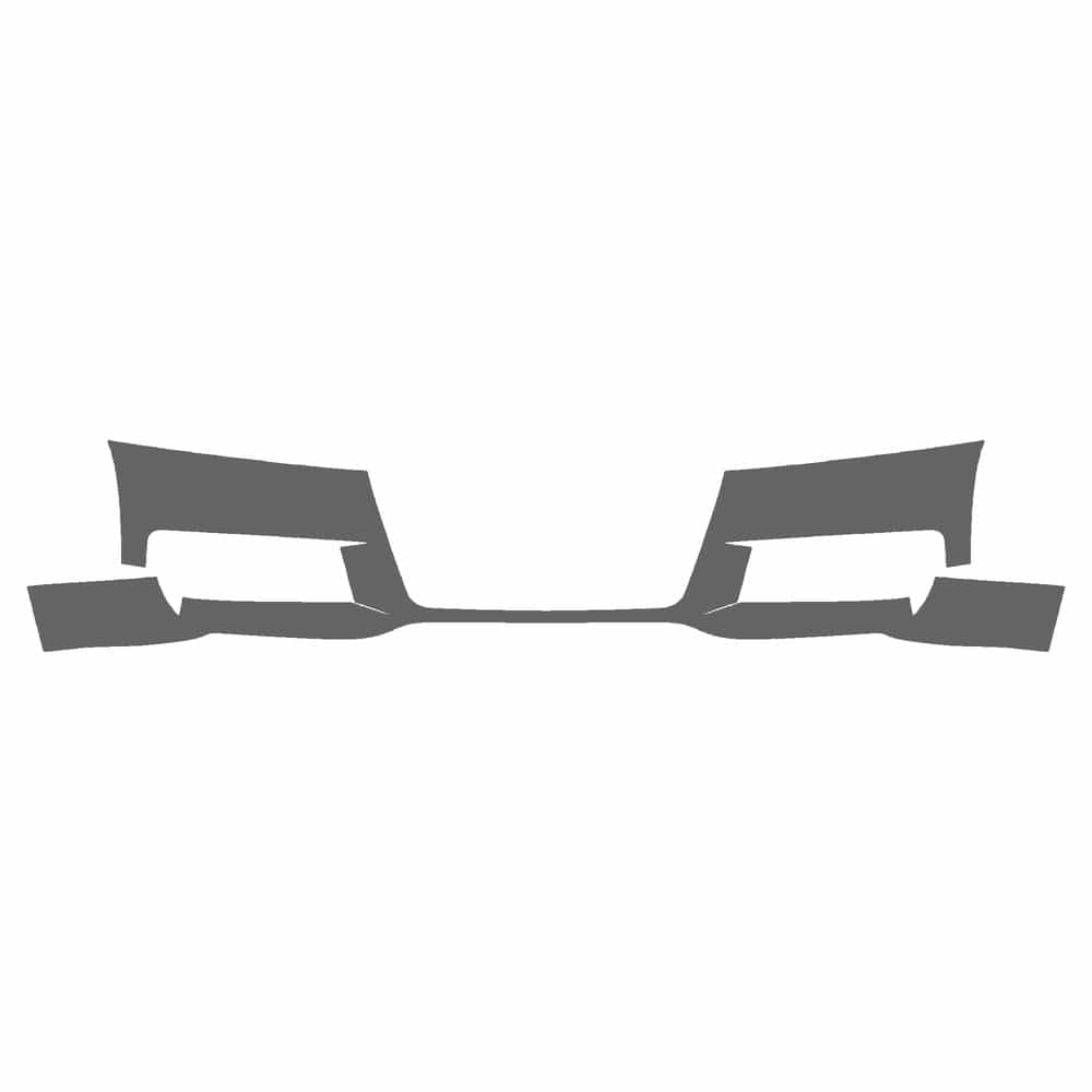Vicrez Paint Protection PPF Pre-Cut Bumper vpp110082 for Audi TT Coupe 2007-2009