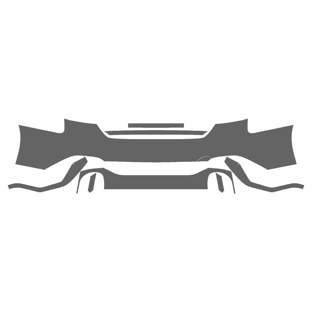 Vicrez Paint Protection PPF Pre-Cut Bumper, Back vpp108620 for Audi RS 5 Coupe 2021-2024