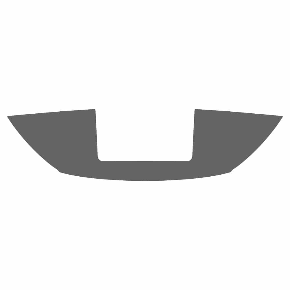 Vicrez Paint Protection PPF Pre-Cut Bumper, Back vpp109905 for Audi TT Coupe 2007-2010