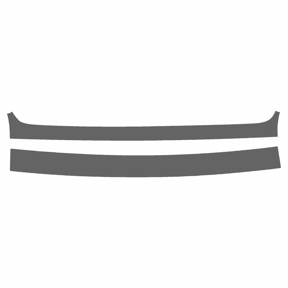 Vicrez Paint Protection PPF Pre-Cut Bumper, Back vpp115263 for BMW 5 Series Sedan 2002-2003