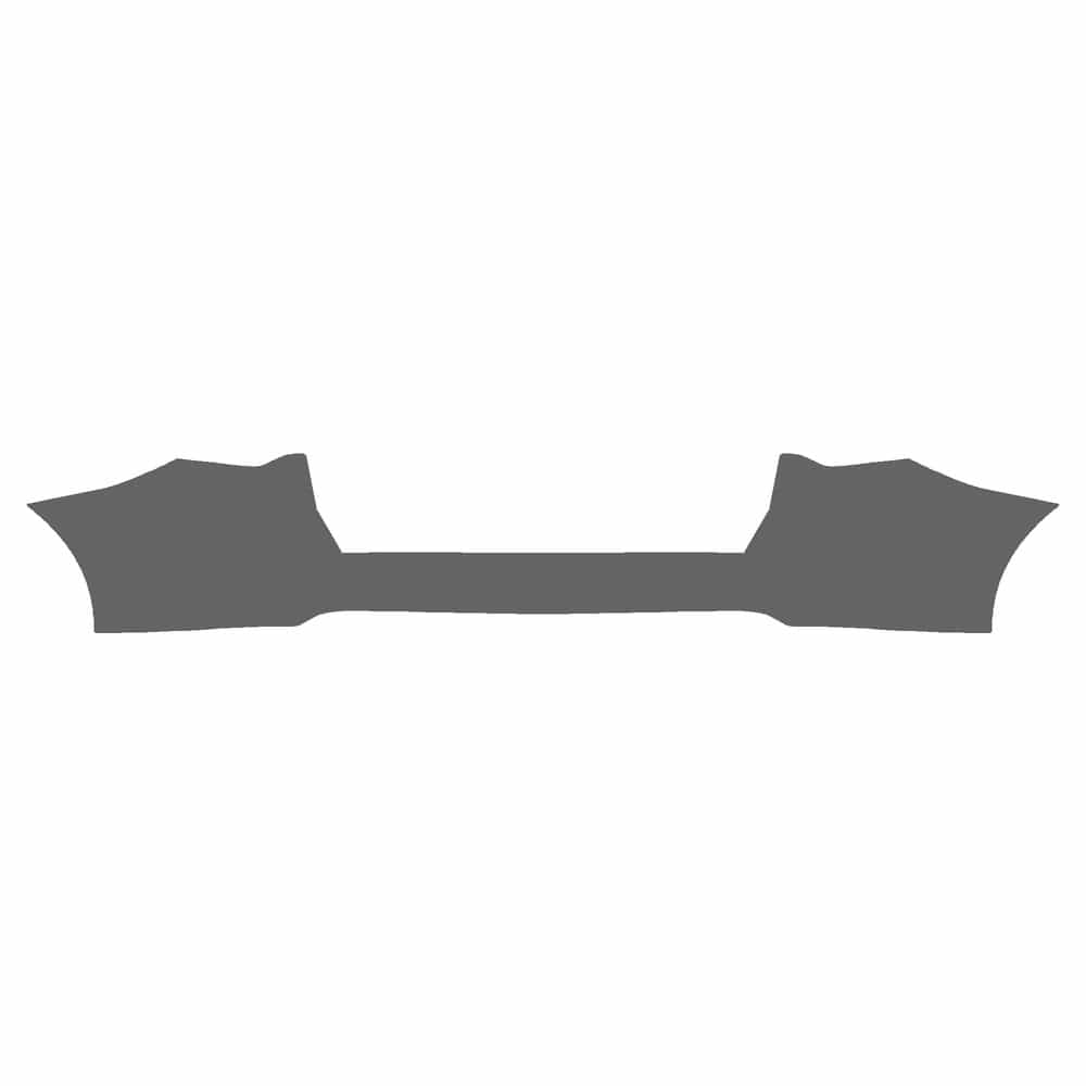 Vicrez Paint Protection PPF Pre-Cut Bumper, Back vpp121333 for BMW X3 SUV 2025-2026